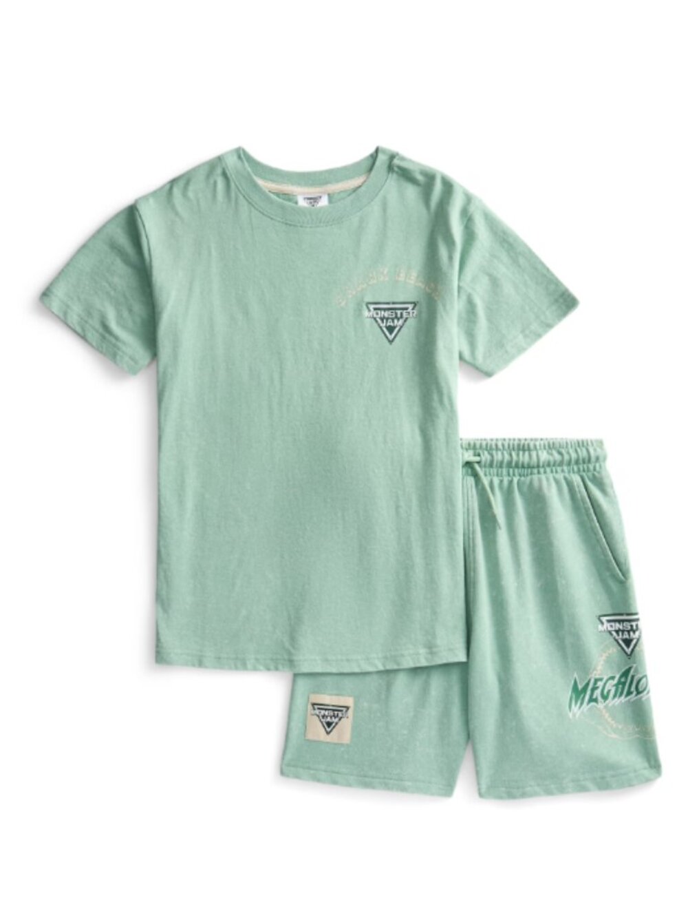 Monster Jam Boys Graphic Tee & Shorts 2-Piece Set